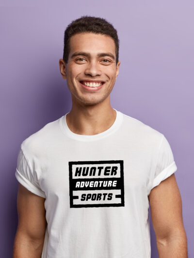 Hunter Adventure Sports Men Tshirt