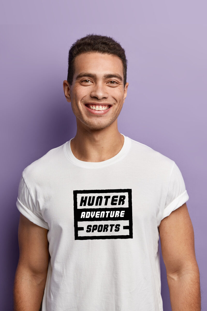 Hunter Adventure Sports Men Tshirt