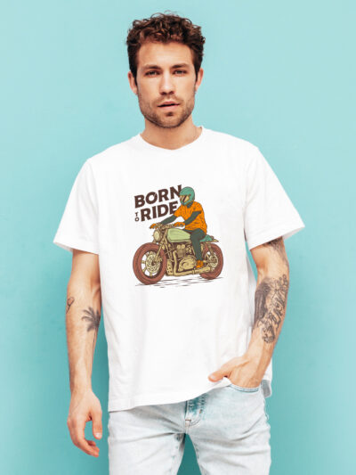 Vintage Born to ride Tshirt