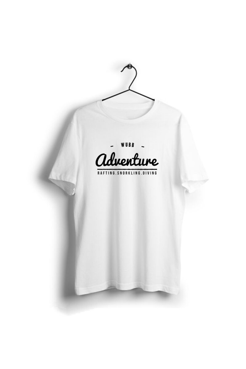 Wubb Adventure Men White Tshirt