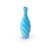 Striped Abstract Flower Vase