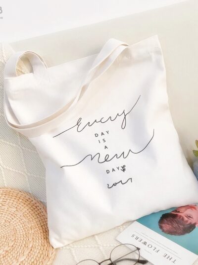 Every day is a new day Tote Bag - WUBB