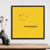 You're Special Positive Quote Wall Art Frame - WUBB