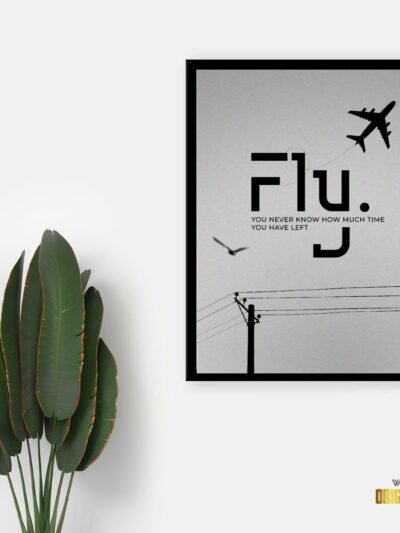 Fly High Inspirational Wall Art
