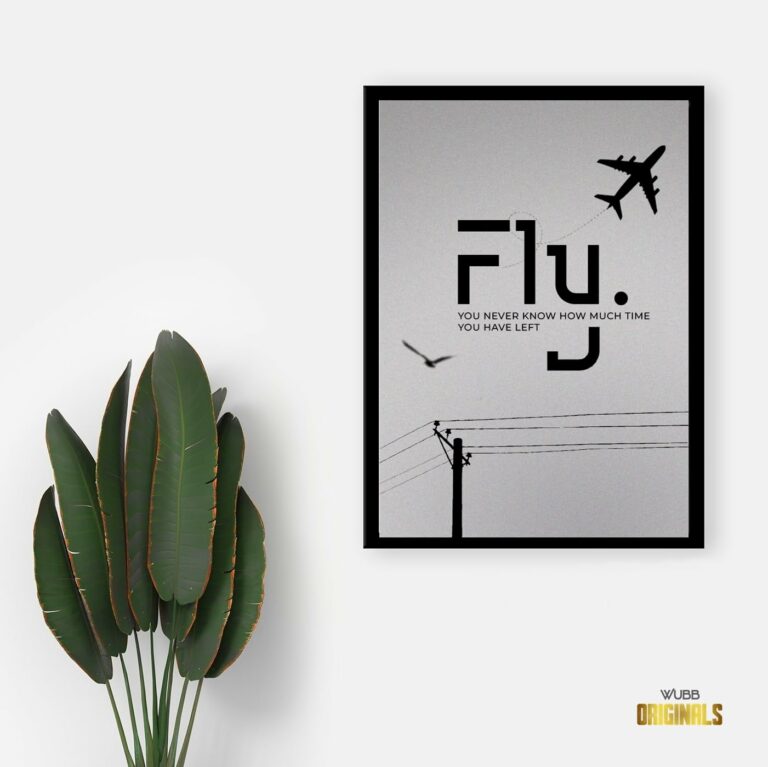 Fly High Inspirational Wall Art