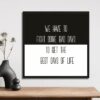 Buy Fight Through Bad Days Motivational Framed Poster