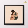 Always Together Modern Abstract Wall Art Print