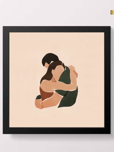 Always Together Modern Abstract Wall Art Print