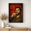 Iconic Revolutionary Che Guevara Portrait Wall Art Poster