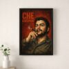 Iconic Revolutionary Che Guevara Portrait Wall Art Poster