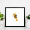 Do Something – Minimalist Motivational Quote Painting