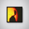 Get Out Your Head Abstract Minimalist Motivational Wall Art Poster
