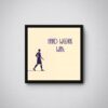 Hard Work Wins Lionel Messi Motivational Wall Art Poster