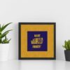 Make Yourself Proud Minimalist Motivational Wall Art