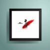 No Limits – Lionel Messi Minimalist Motivational Quote Painting