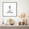 Prove Them Wrong Lionel Messi Motivational Wall Art Poster
