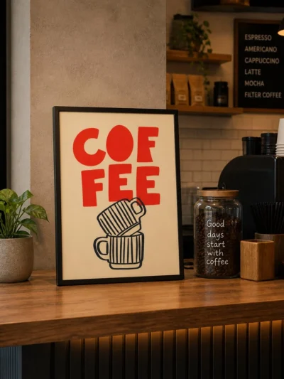 Coffee Time Wall Poster