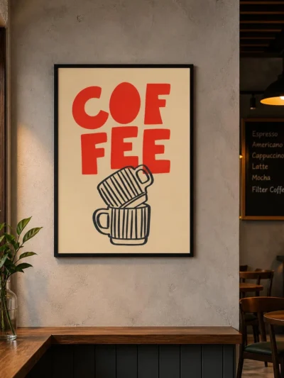 Coffee Time Wall Poster