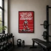 Victory Mindset Boxing Motivation Wall Art Poster