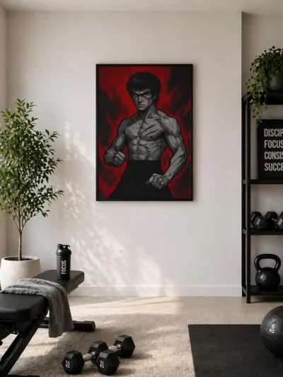 Warrior Mindset Wall Art Poster