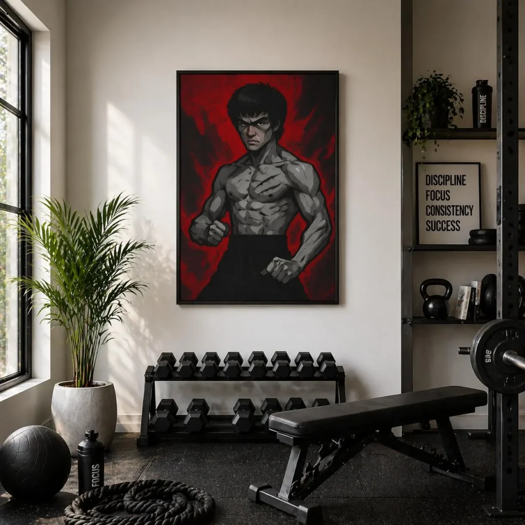 Warrior Mindset Wall Art Poster