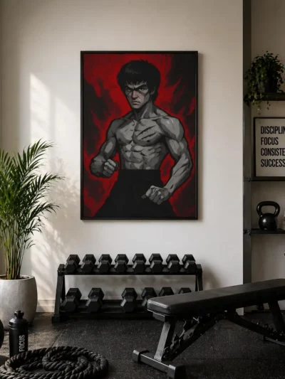 Warrior Mindset Wall Art Poster