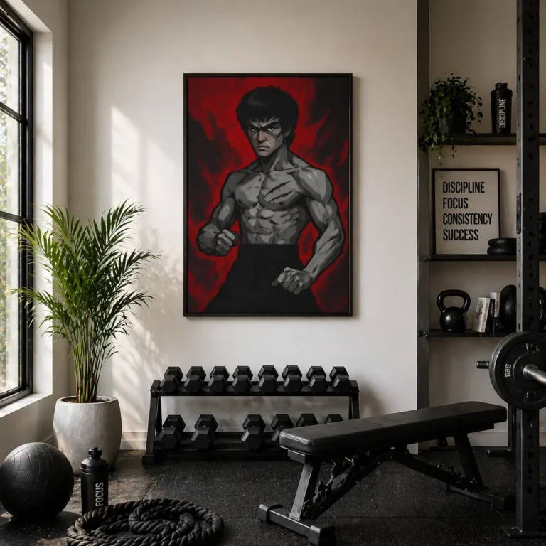 Warrior Mindset Wall Art Poster